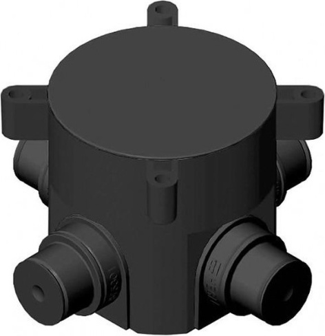 Изображение товара Коробка установочная HEGEL КУ1301-И для электромонтажа 4 отверстия