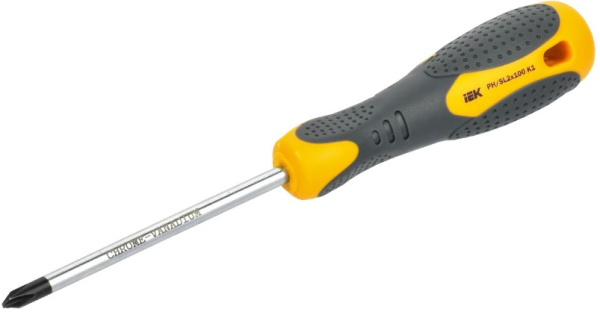 Изображение товара Отвертка IEK ARMA2L 3 для закручивания и откручивания винтов