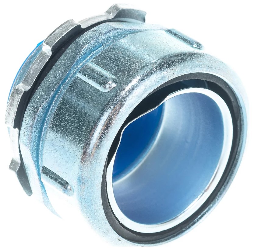 

Муфта Промрукав PR08.2999 вводная для металлорукава ВМ-38 (РКн-38 (1 1/2"), гайка под газовый ключ, PR08.2999