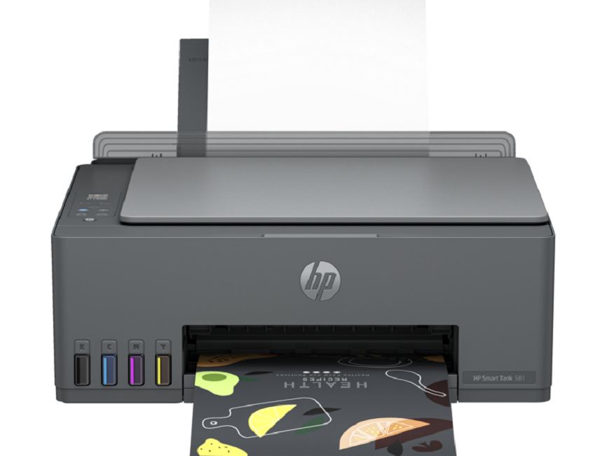 

МФУ цветное HP Smart Tank 581 12(5)ppm, USB/Wi-Fi, Smart Tank 581