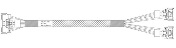 Изображение товара Кабель Amphenol RMC74-6891