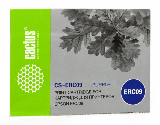 

Картридж ленточный Cactus CS-ERC09 пурпурный для Epson ERC09, CS-ERC09