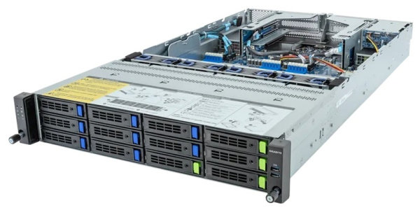 Изображение товара Серверная платформа GIGABYTE R283-Z91-ACV1 с двумя сокетами и 24 слотами DDR5