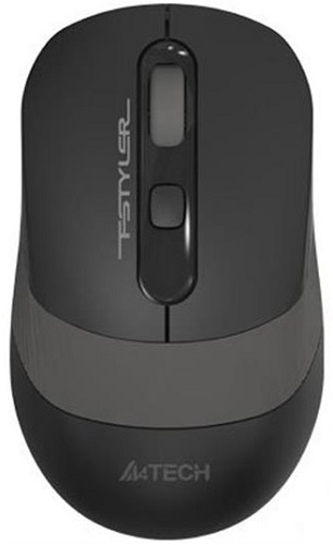 

Мышь Wireless A4Tech FG10 GREY черно-серая, 2000dpi, USB, FG10 GREY