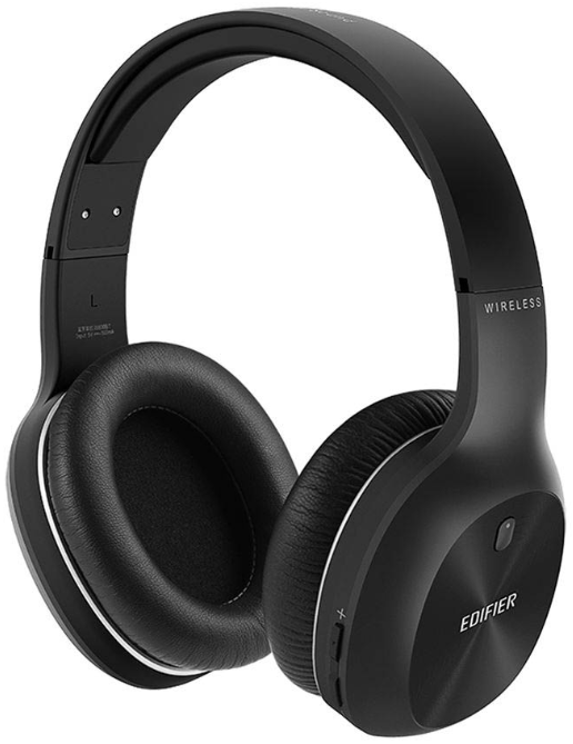 

Наушники беспроводные Edifier W800BT PLUS накладная, черная BT оголовье, W800BT PLUS