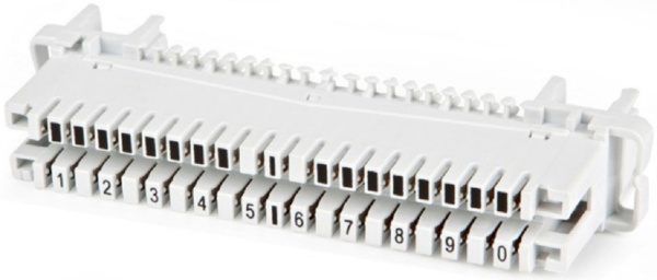 Изображение товара Плинт TWT TWT-LSA10P-DIS-10 размыкаемый, 10 пар, Eco, под хомут и профиль