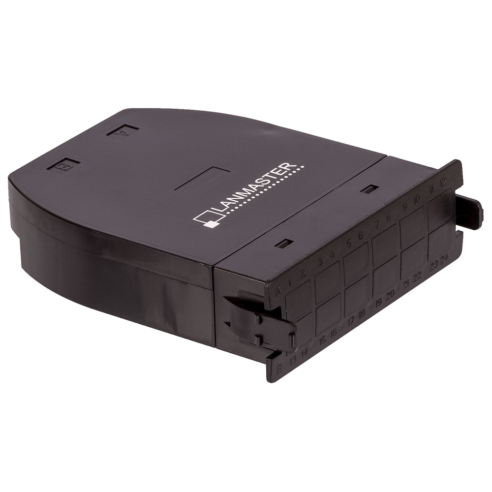 

Заглушка Lanmaster LAN-MCS-XX на место MPO кассеты, LAN-MCS-XX