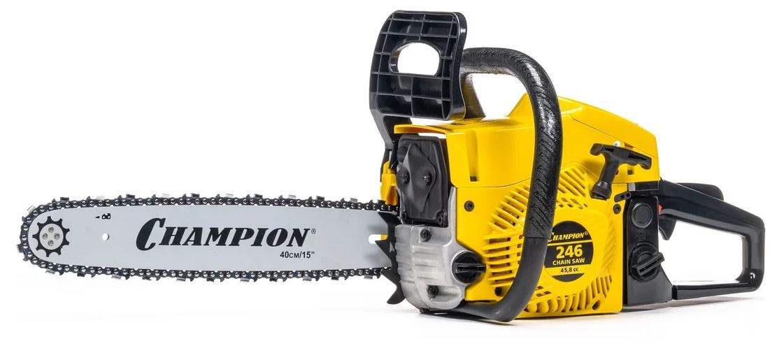 

Пила бензиновая CHAMPION 246-15 246-15" 0,325-1,3-64 (1,9кВт 45,8см3 легкий старт), 246-15