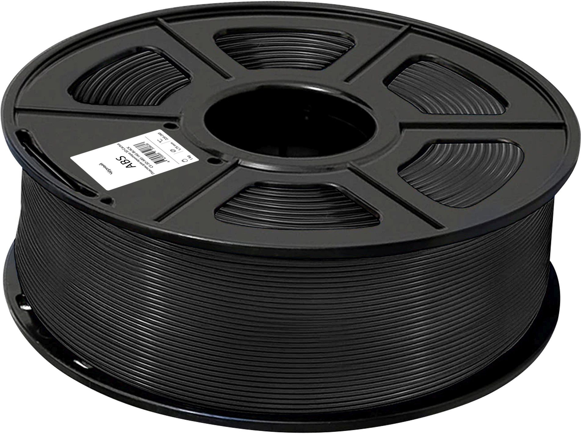 

Пластик для принтера 3D ABS Cactus CS-3D-ABS-1KG-BLACK d1.75мм 1кг 1цв., CS-3D-ABS-1KG-BLACK