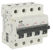 фото Автоматический выключатель  IEK AR-M10N-4-B020
