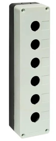 

Корпус EKF cpb-106-w КП106 пластиковый 6 кнопок белый, cpb-106-w