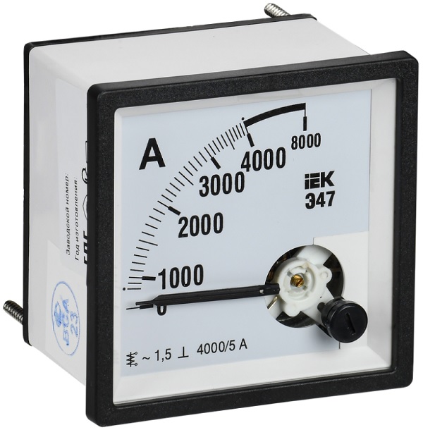 

Амперметр IEK IPA10-6-4000-E Э47 4000/5А кл. точн. 1,5 72х72мм, IPA10-6-4000-E