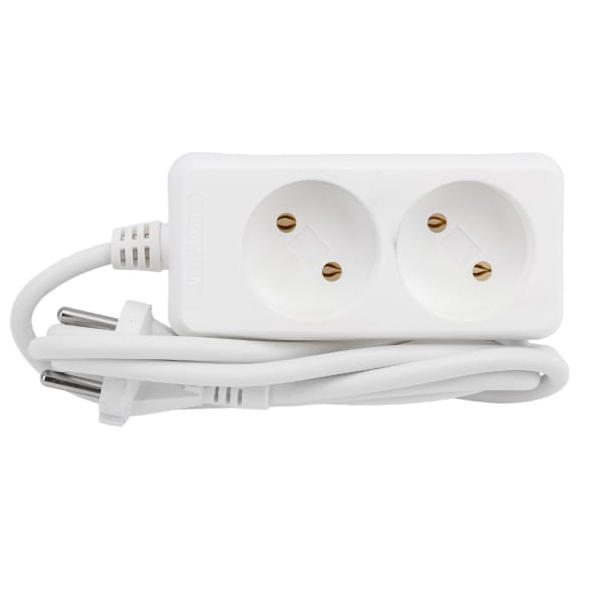 

Удлинитель IEK WYP10-06-02-01-N 2х1.5м без заземл. 10А IP20 У2 2P 250В 2х0.75, WYP10-06-02-01-N