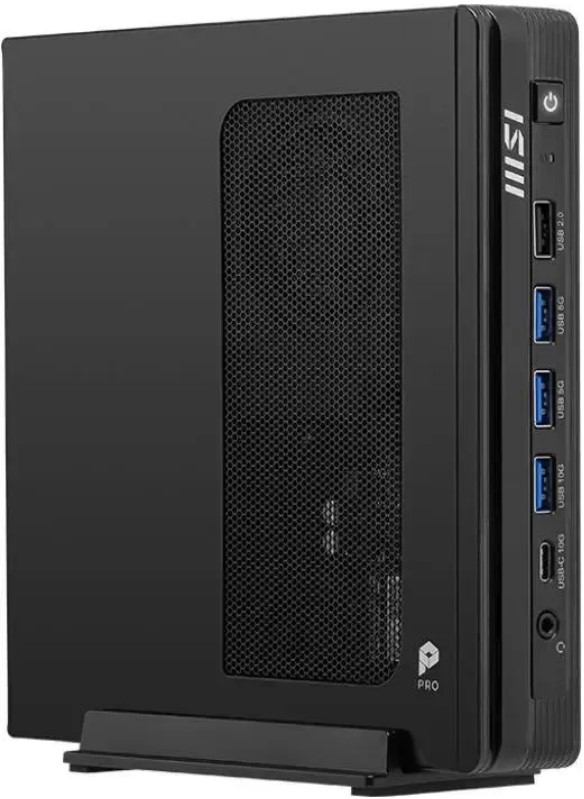 Неттоп MSI Pro DP10 A14MG-010XRU 9S6-B21011-010 i5 14400/16GB/512GB SSD/UHD graphics/GbitEth/USB Type-C/8*USB Type-A/HDMI/DP/120W/noOS/black