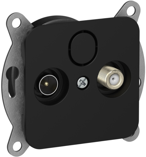 Изображение товара IEK FI-AF23-O-K02 оконечная розетка TV-SAT черная