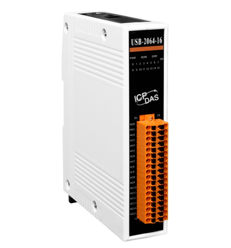 

Модуль ICP DAS USB-2064-16 CR 16-channel Power Relay Output Module (RoHS), USB-2064-16 CR