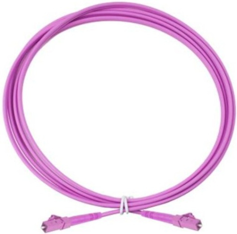 Изображение товара Патч-корд Eurolan 41E-40-LC-LC-01 1м оптоволоконный простой simplex OM4 LSZH