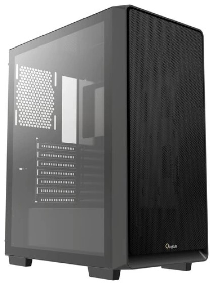 

Корпус ATX Ocypus Gamma C60 BK черный, без БП, боковая панель из закалённого стекла, USB 3.0, 2*USB 2.0, Gamma C60 BK