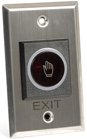 Изображение товара Кнопка выхода Бастион SPRUT Exit Button-86M-NT - бесконтактная