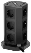 фото Сетевой фильтр  AGNI TP-VD5U9E-C-3m-black