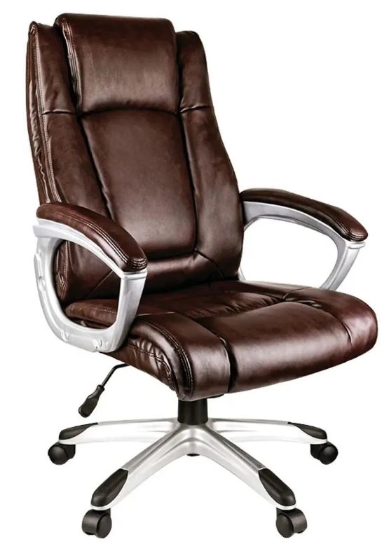 

Кресло HELMI Capital 274837 на колесиках, эко.кожа, коричневый, Capital