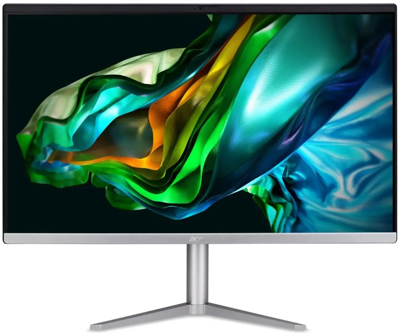 

Моноблок 23.8'' Acer Aspire C24-1300 DQ.BKRCD.007 Ryzen 3 7320U/8GB/512GB/1920x1080/kbd/mouse/GbitEth/WiFi/BT/cam/Win11Home/black, Aspire C24-1300