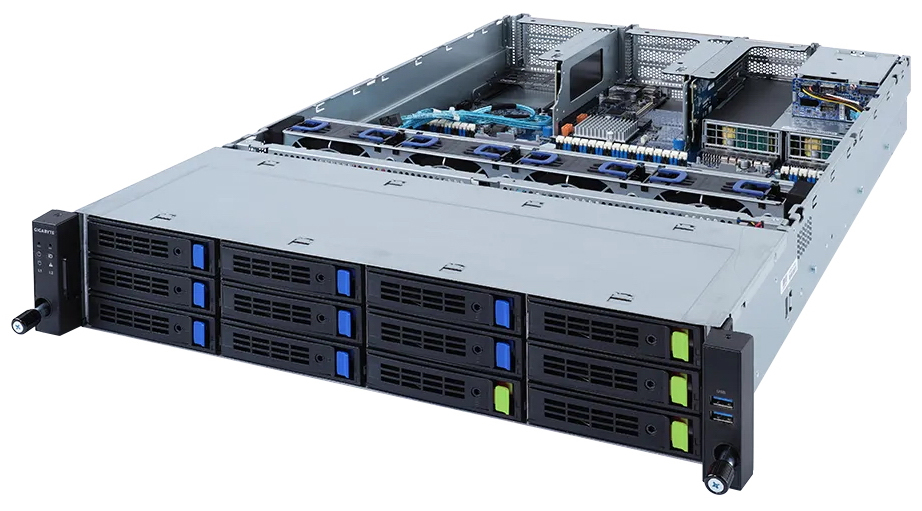 

Серверная платформа 2U GIGABYTE R282-3C1 2*LGA4189, C621A, 32*DDR4(3200), 8*3.5"/2.5" HS, 4*3.5"/2.5" HS, 2*2.5" HS, 8*PCIE, 2*Glan, Mlan, 2*1600W, 4*, R282-3C1