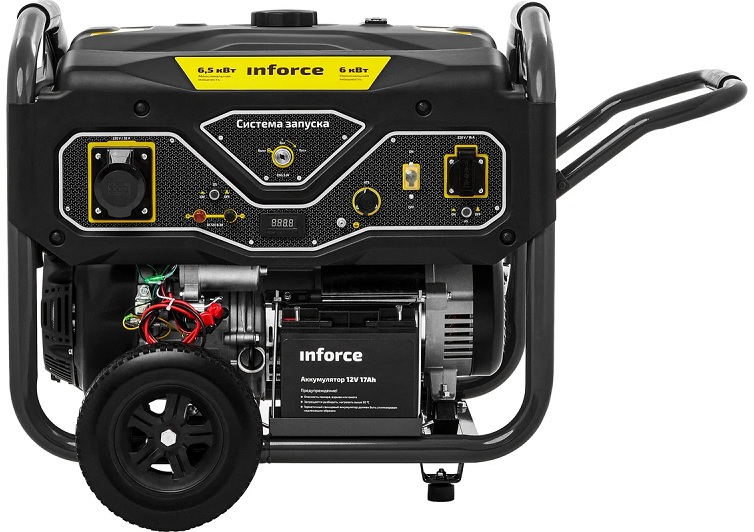 

Генератор бензиновый Inforce GL 6500 04-03-15, GL 6500