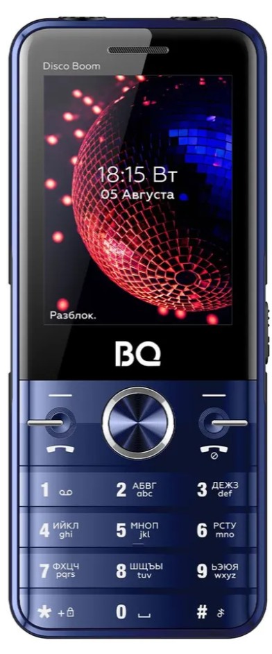 

Мобильный телефон BQ 2842 Disco Boom Blue+Black 2.8", BT, SIM: 2, 4000 mAh, 2842 Disco Boom Blue+Black