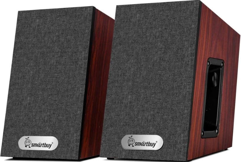 

Компьютерная акустика 2.0 SmartBuy FUSION 2 SBA-5600 мощность 16Вт, дерево, 220В (1/20), FUSION 2