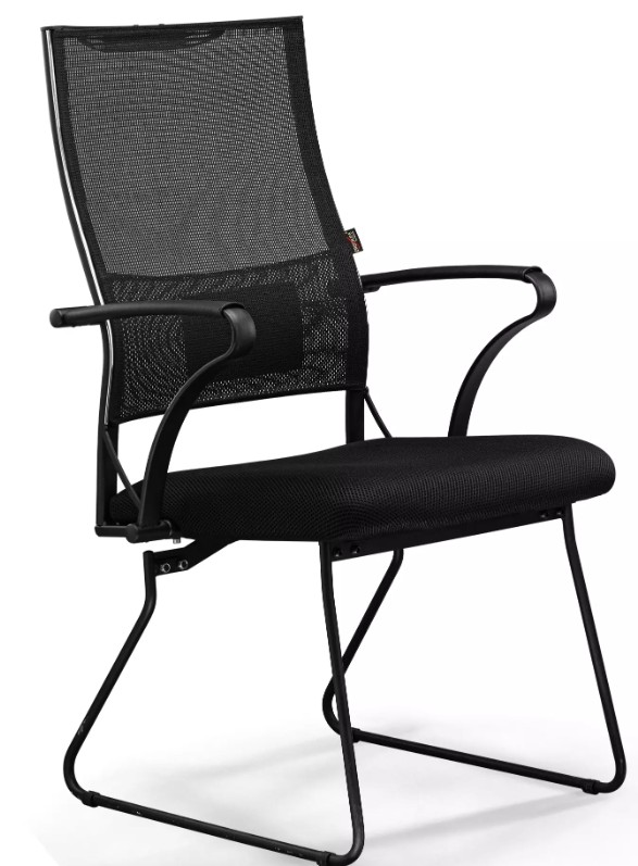 

Кресло Metta Sit Air-180 B2-290K/F58 Z509397568 на полозьях, сетка, 1шт. в комплекте черный/черный, Sit Air-180 B2-290K/F58