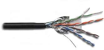 

Кабель витая пара F/UTP 5e кат. 4 пары Lanmaster LAN-5EFTP-WP-OUT 24AWG(0.51 мм), медь, одножильный (solid), внешний, с гидрофобом, PE, чёрный, уп/305, LAN-5EFTP-WP-OUT