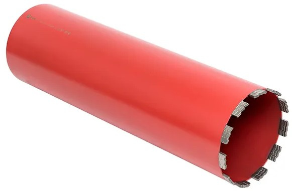 Изображение товара Алмазная коронка EKF wchp-sf142/450 для бетона и камня, глубина 450 мм