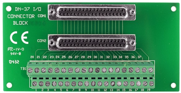 

Плата ICP DAS DN-37/N CR I/O Connector Block, DN-37/N CR