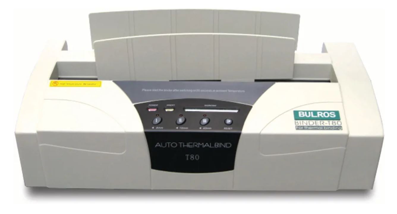 Брошюровщик Bulros T80 термо под термопапки