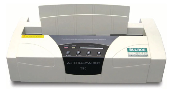 Изображение товара Автоматический термопереплётчик Bulros T80 для офисов и типографий