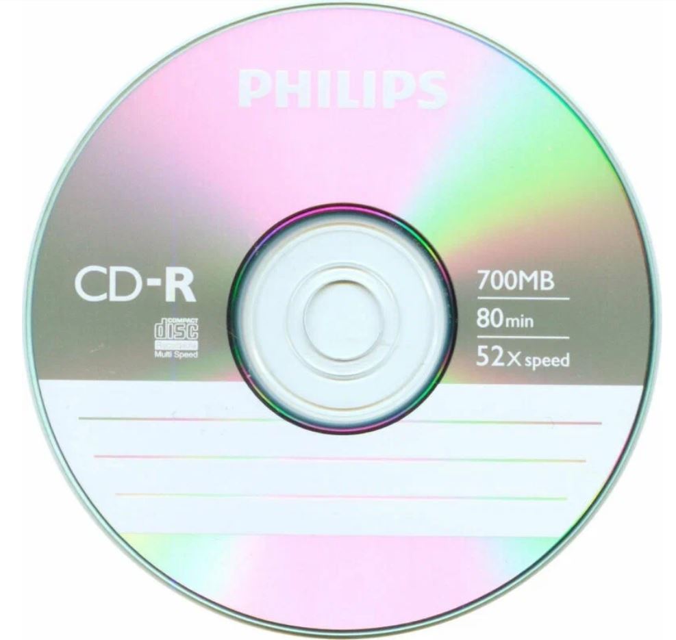 

Диск CD-R Philips CR7D5PE01/97 700 Mb, 52х, Бум. конверт, CR7D5PE01/97