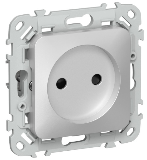 Изображение товара IEK FI-R13-10-1-K47: розетка без заземления, IP20, белая