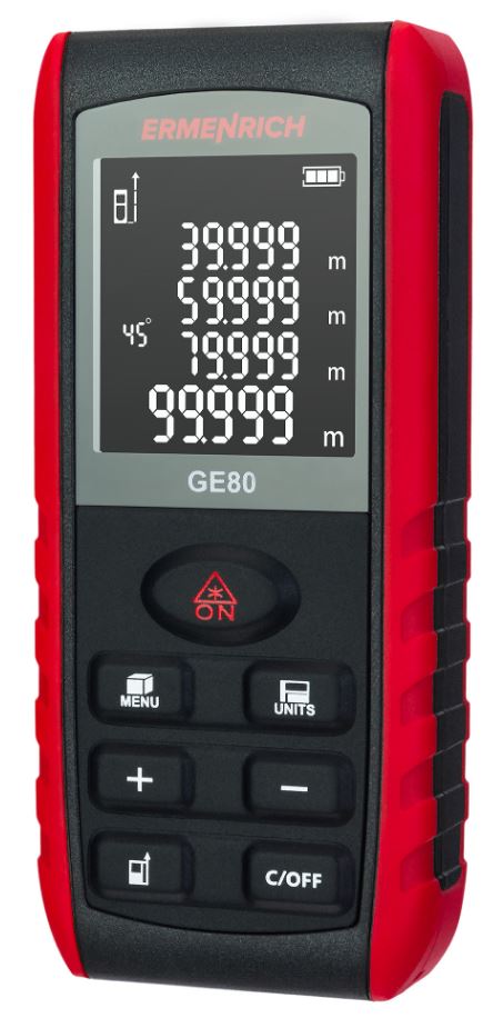 

Рулетка Ermenrich 83077 лазерная Reel PRO GE80, 83077