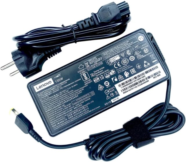 

Блок питания Lenovo ADL135NLC3A для Lenovo 20V 6.75A 135W (Rectangle / прямоугольный разъём), ADL135NLC3A