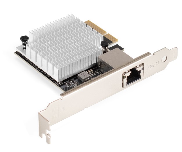 

Сетевой адаптер Exegate EXE-107S EX296225RUS (PCI-E x4 v3.0, 1xRJ45, UTP 100Mbps/1000Mbps/2.5Gbps/10Gbps Marvell AQC107S), EXE-107S