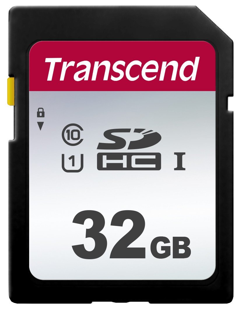 

Карта памяти 32GB Transcend TS32GSDC300S SDHC Class 10 U1 300S, TS32GSDC300S