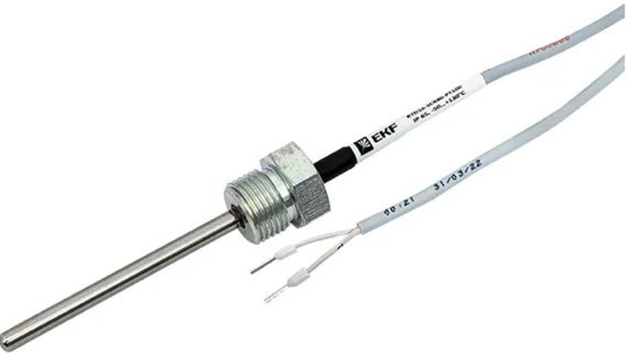 

Датчик EKF RTD10-SCR80-PT100 погружной кабельный температуры жидкости 80 мм, RTD10-SCR80-PT100