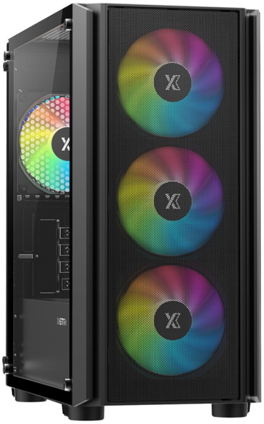 Изображение товара Корпус Xastra A402M 4FRGB Mini Tower для Micro-ATX Мини ITX