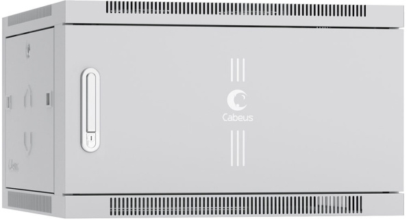 Изображение товара Шкаф настенный 19", 6U Cabeus SH-05F-6U60/35m