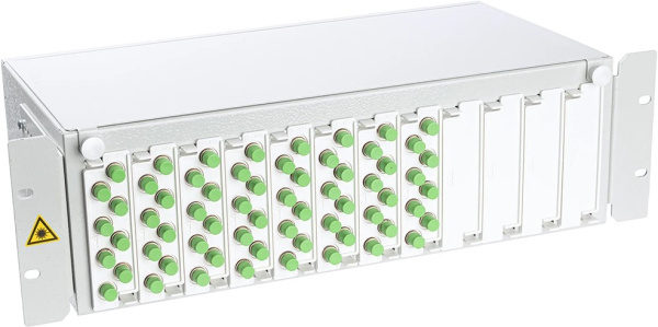 Изображение товара Кросс оптический 19" стационарный 3U 64-пигтейла APC