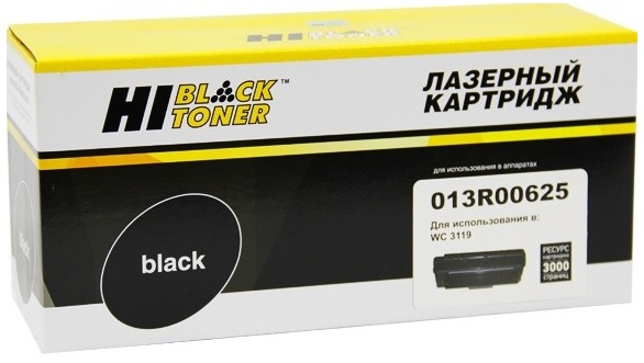 Изображение товара Картридж Hi-Black 96001052041 для Xerox WorkCentre 3119 черно-белая печать