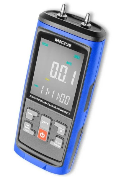 Изображение товара Цифровой дифференциальный манометр МЕГЕОН 51003 профессиональный