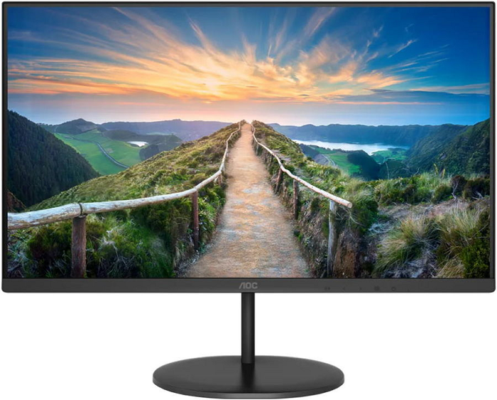 

Монитор 23,8" AOC Q24V4EA 2560x1440, 250 кд/м², 700:1, 5 мс, 178°/178°, IPS, HDMI, DP, SPK, Q24V4EA