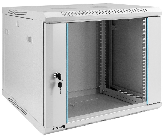 

Шкаф настенный 19", 9U Exegate EC-WM-9U.600.G.GREY EX298602RUS телекоммуникационный (19", 9U, 600x600x500mm (ШхГхВ), передняя дверь закаленное стекло,, EC-WM-9U.600.G.GREY